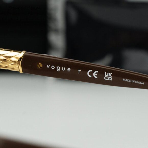 Vogue Women Sunglasses Brown Violet Square VO5476SB 29407N54 BRAND NEW